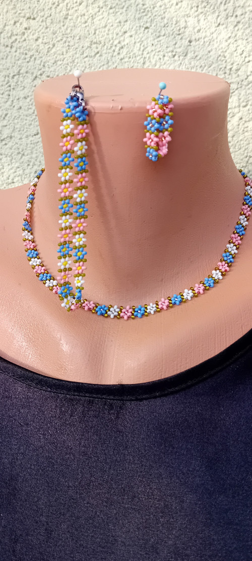 Pomněnková souprava- Forget-me-not set
