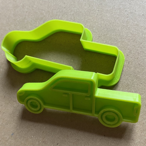 Vykrajovátko auto pick-up, 8cm a větší