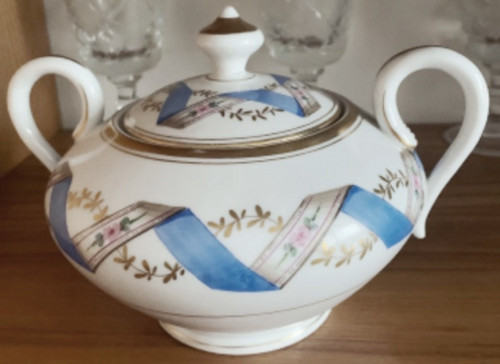 Cukřenka porcelánová starožitná