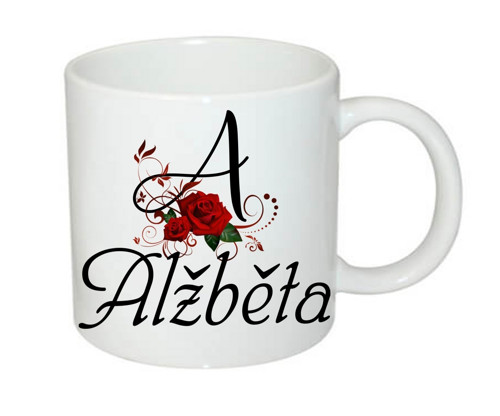 Hrnek se jménem Alžběta 330 ml
