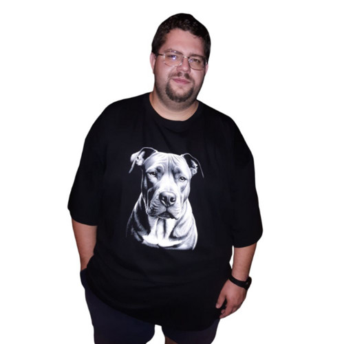 Pánské tričko Pitbull, černé, vel. XL