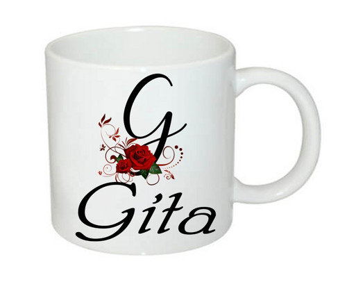 Hrnek se jménem Gita 330 ml