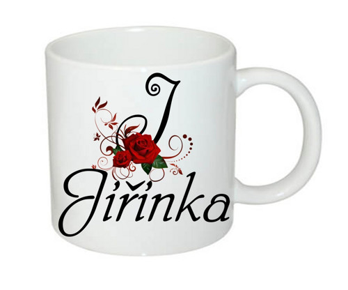 Hrnek se jménem Jiřinka 330 ml