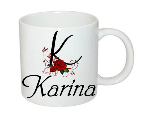 Hrnek se jménem Karina 330 ml