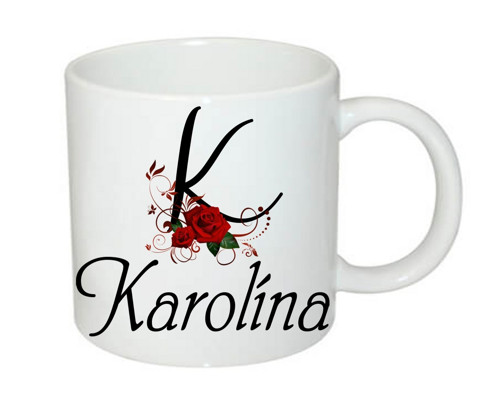 Hrnek se jménem Karolína 330 ml
