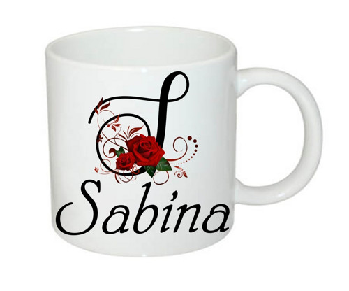 Hrnek se jménem Sabina 330 ml