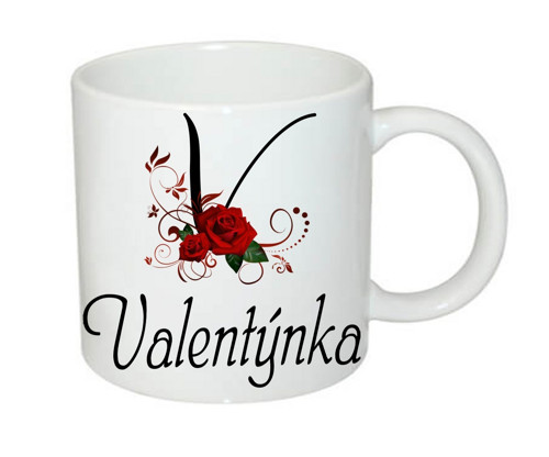 Hrnek se jménem Valentýnka 330 ml