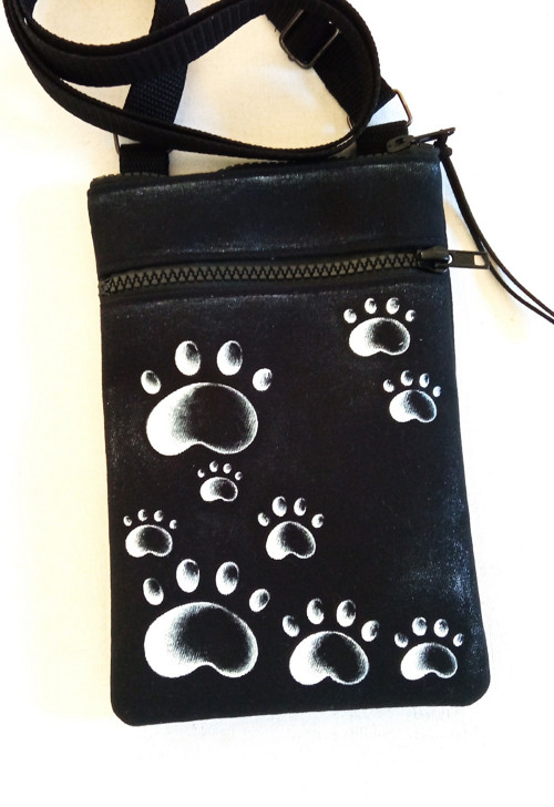 Crossbody-STŘÍBRNÉ PACIČKY