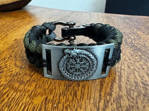 Pánský náramek paracord Had