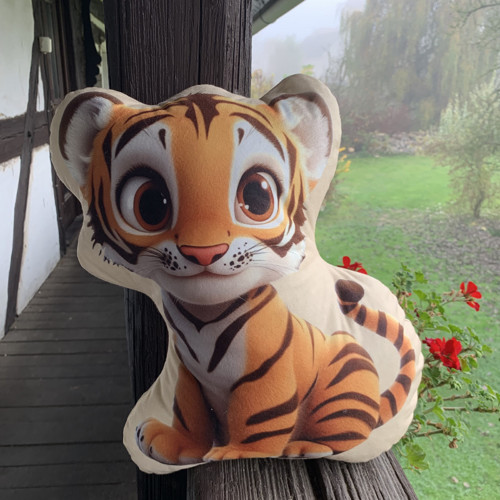 Tygřík - 3D polštář