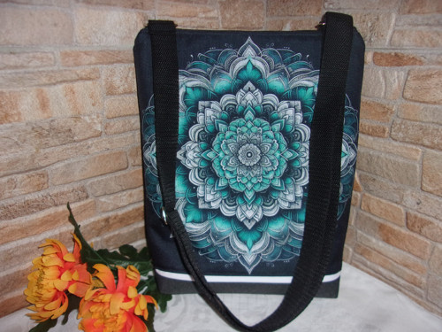 Tyrkysová mandala - crossbody — foto 1
