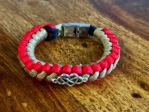 Dámský náramek paracord Láska