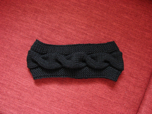 Dámská čelenka - černá