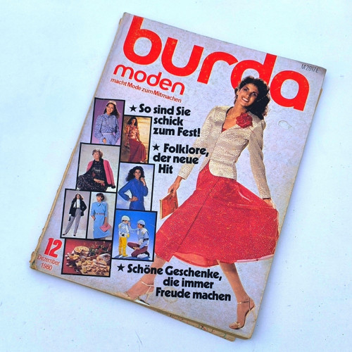 BURDA 12/1980 — foto 1