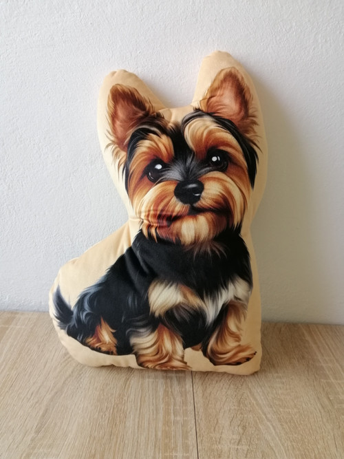 Yorkšír - 3D polštář