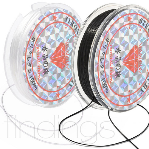 Pruženka Crystal 0,8mm / 10m / 1ks / Bílá