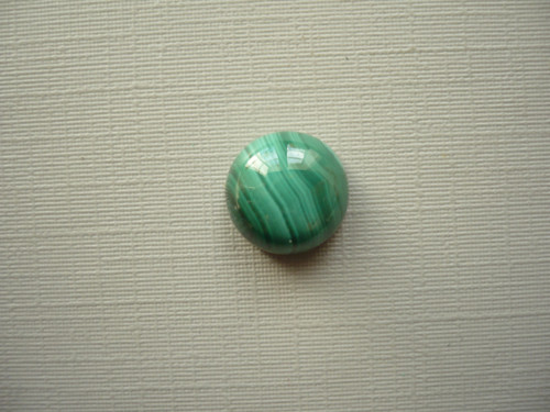Kabošon - malachit 10 mm, č.6Df