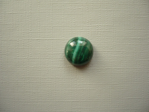 Kabošon - malachit 10 mm, č.38Df