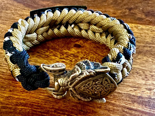 Pánský náramek paracord Medvěd — foto 1