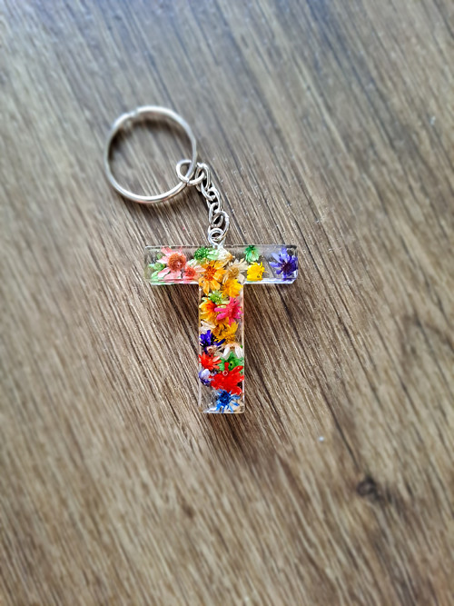 Klíčenka písmeno T — foto 1
