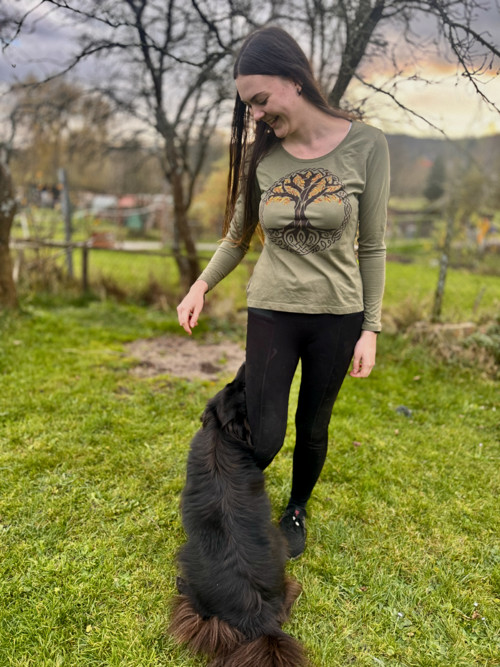 Yggdrasil, dlouhý rukáv, XS - XXL