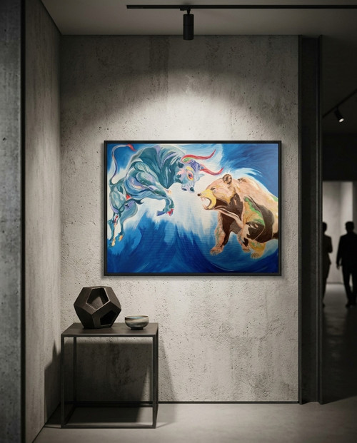 Bull market vs. Bear market od Floydled Art
