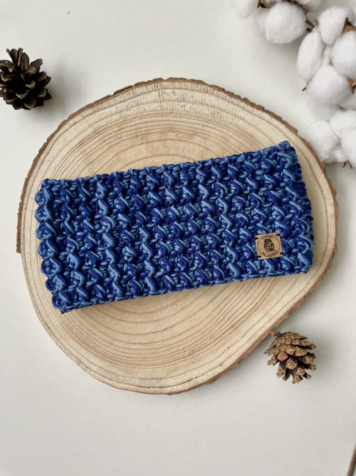 Zimní čelenka 100% merino vlna
