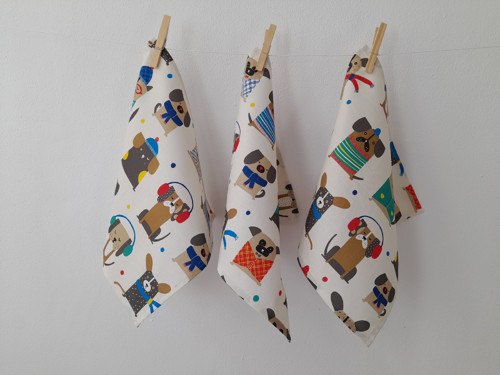Kapesník Chilly Dogs - Cream — foto 1