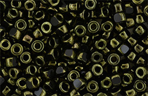 MATUBO 3-Cut 6/0 - Luster Metallic Olivine