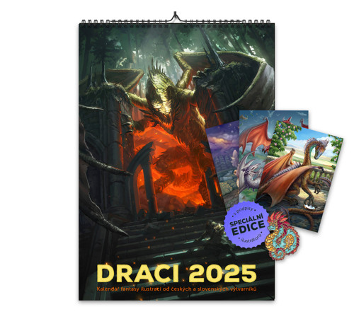 Dračí kalendář: DRACI 2025 SPECIÁLNÍ EDICE