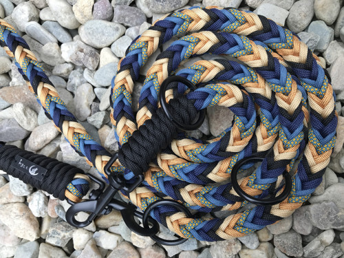 Přepínací paracord vodítko - 1,5 m