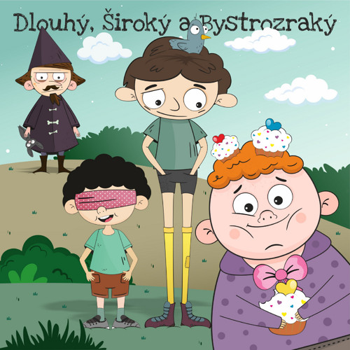 Loutky, omalovánky – Dlouhý, Široký a Bystrozraký