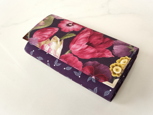 Peněženka Tulipány -17cm na spoustu karet