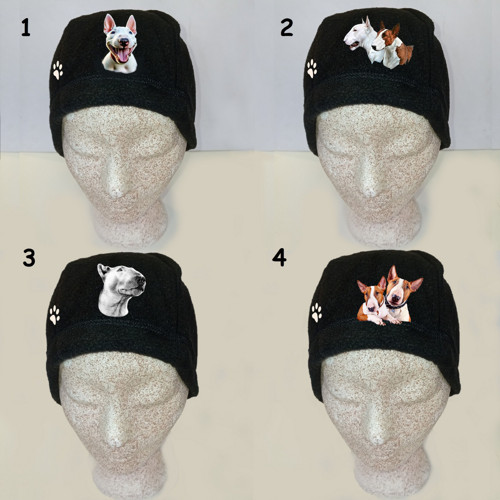 BULTERIÉR FLEECOVÁ ČEPICE UNISEX s ref.prvkem
