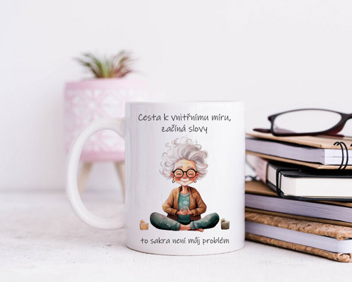 Cesta k vnitřnímu míru ... - hrníček 330ml