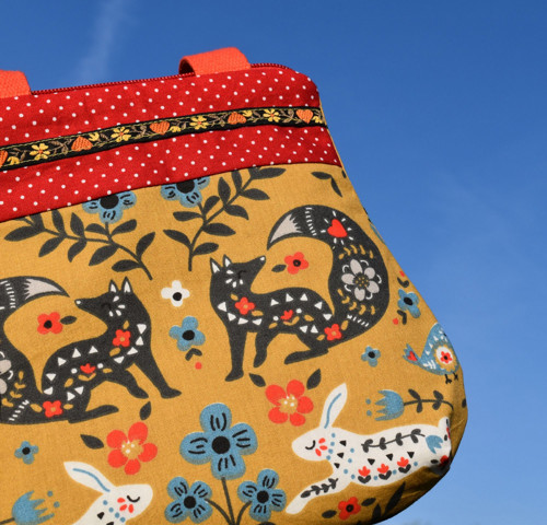 Dětská kabelka - Zvířátka se špetkou folklóru