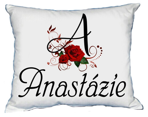 Polštář s dámským jménem ANASTÁZIE
