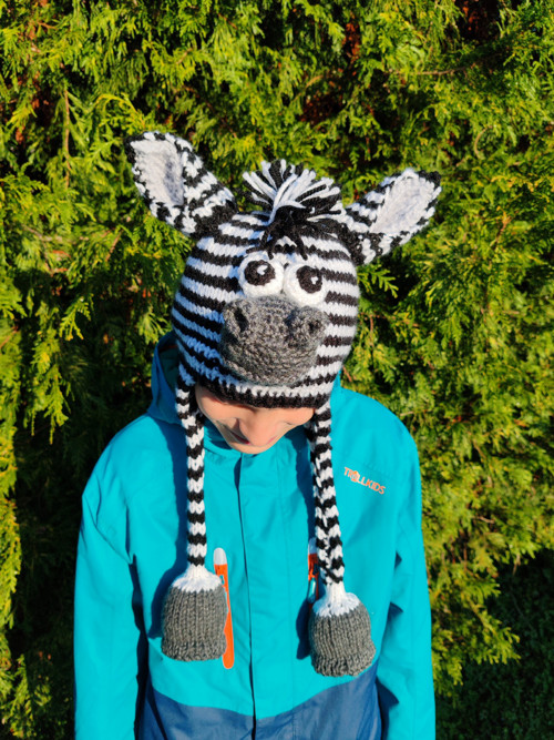 Ušanka ZEBRA — foto 1