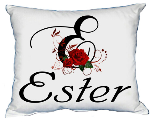 Polštář s dámským jménem ESTER — foto 1