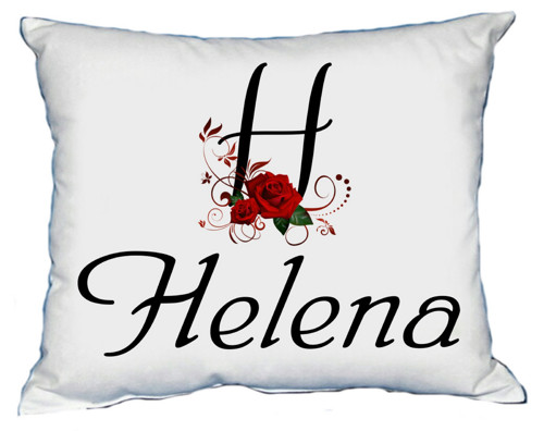 Polštář s dámským jménem HELENA