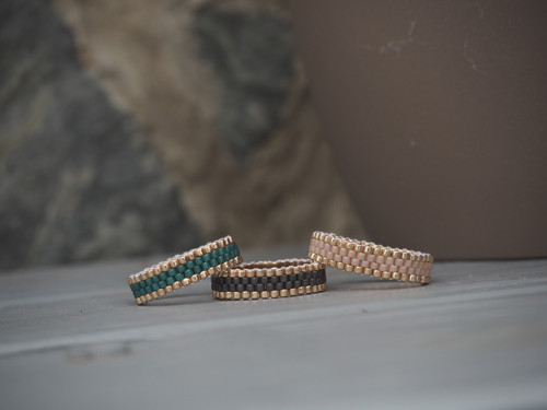 Prsten Miyuki "Neutrals"