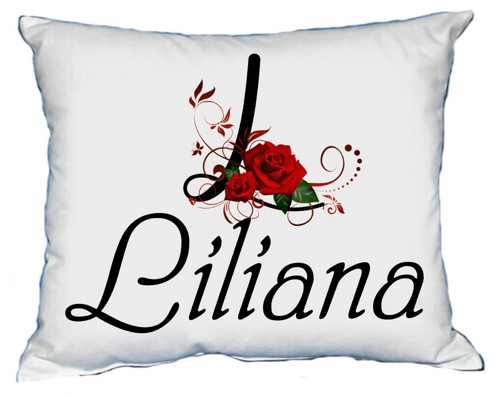 Polštář s dámským jménem LILIANA