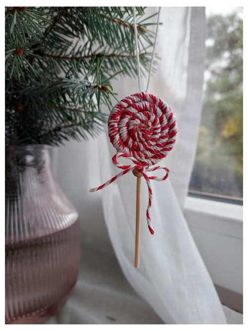 Macramé lízátko — foto 1