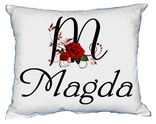 Polštář s dámským jménem MAGDA — foto 1