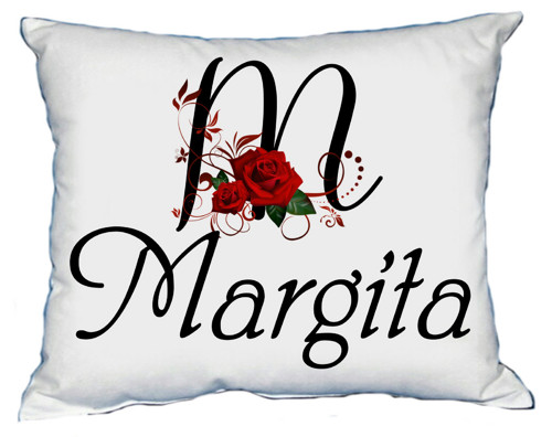 Polštář s dámským jménem MARGITA