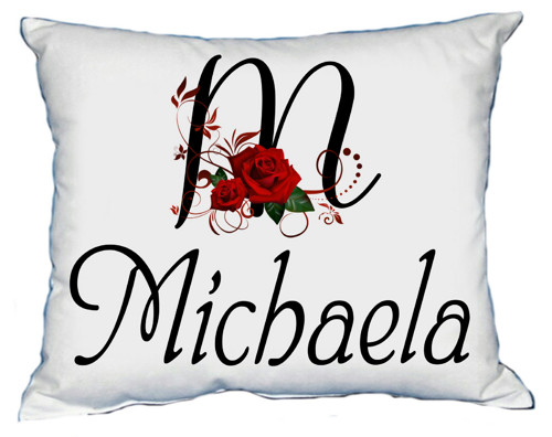 Polštář s dámským jménem MICHAELA — foto 1