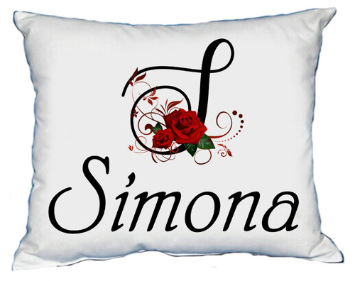 Polštář s dámským jménem SIMONA — foto 1