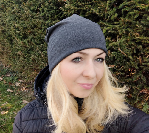 Čepice šedá unisex