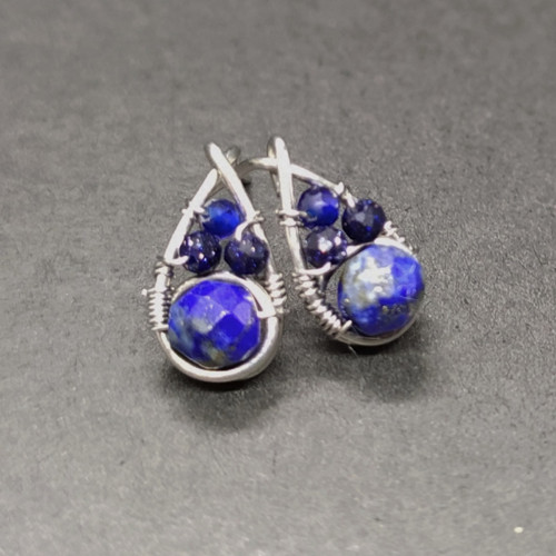 Puzetky - ocel/lapis lazuli + avanturín