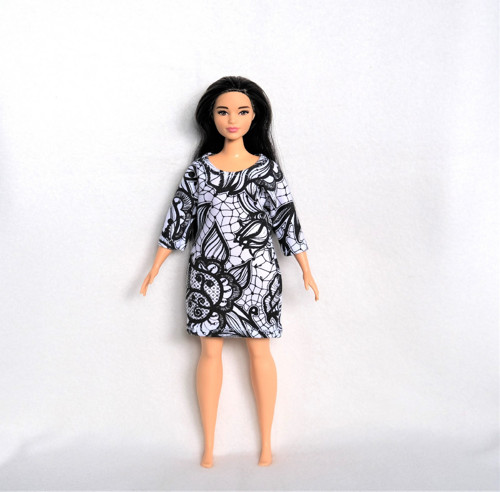 Barbie Curvy baculka šaty 1 — foto 1